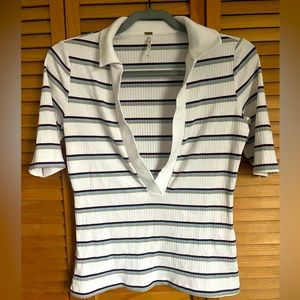 Free People Striped Top
